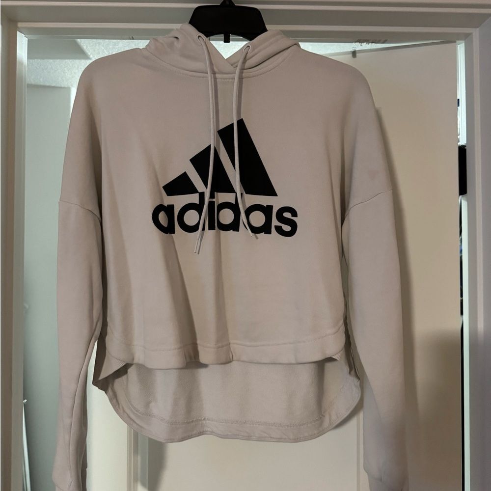 Adidas Cropped Hoodie